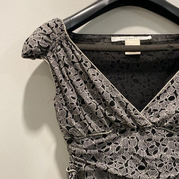 Max Studio Sleeveless Blouse Size Small - Picture 3 of 12